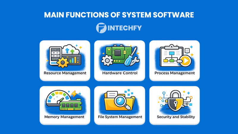 Main Functions of System Software