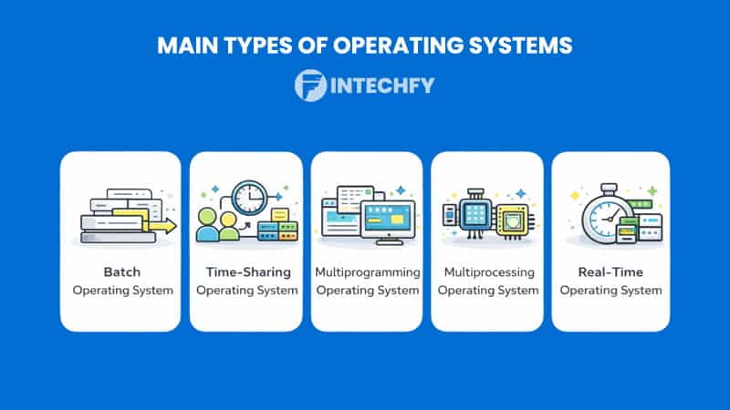 8 Main Types of Operating Systems