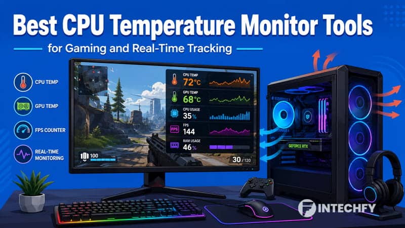 Best CPU Temperature Monitor Tools for Gaming and Real-Time Tracking