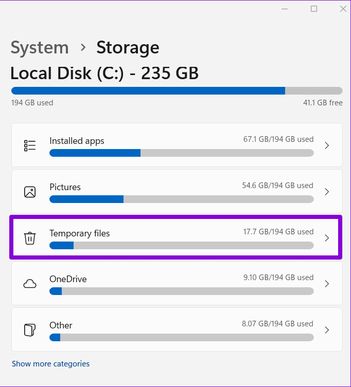 How to Clean Junk Files in Windows 11
