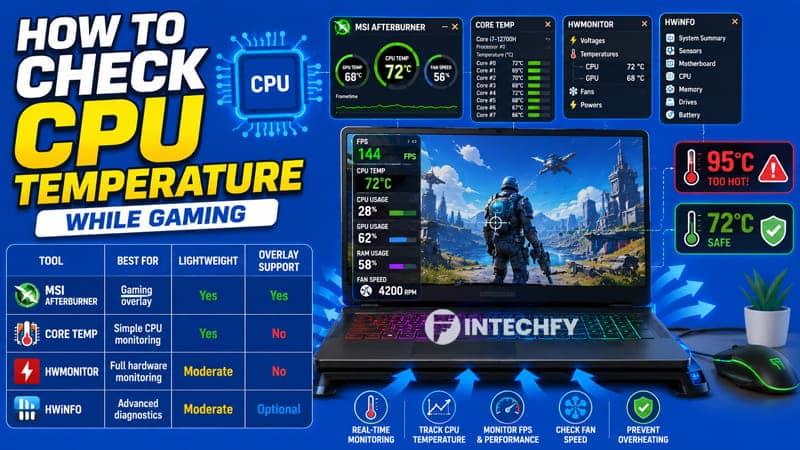 How to Reduce CPU Temperature While Gaming on a Laptop Without Losing FPS