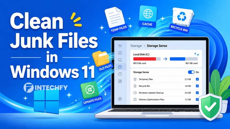 How to Clean Junk Files in Windows 11 Without Installing Extra Software