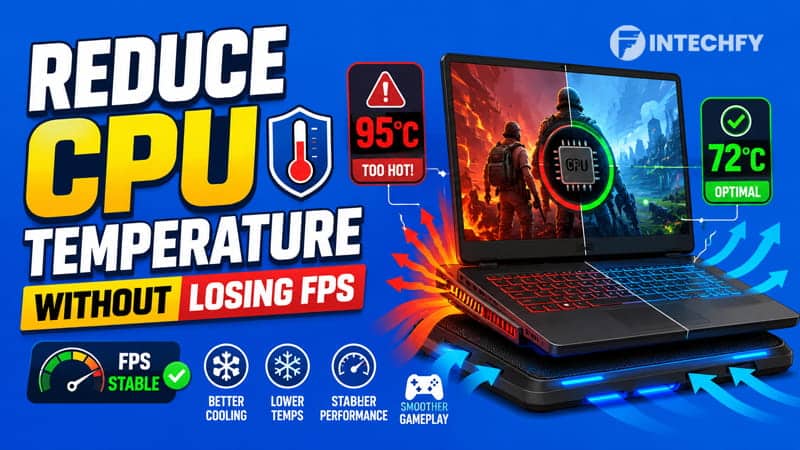 How to Reduce CPU Temperature While Gaming on a Laptop Without Losing FPS