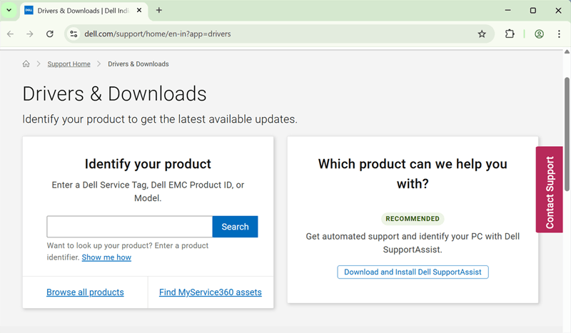 Update Drivers on PC Windows 11 Using the Official Manufacturer Website