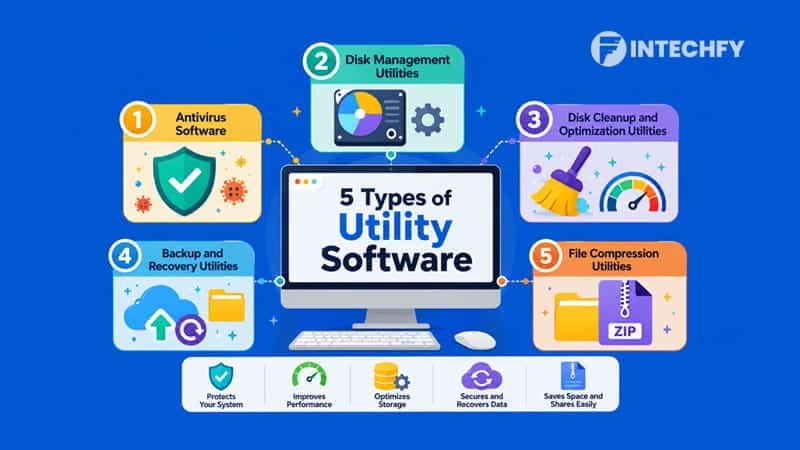5 Types of Utility Software