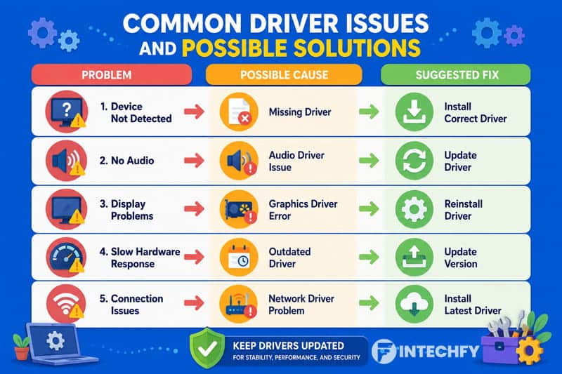 Common Device Driver Problems
