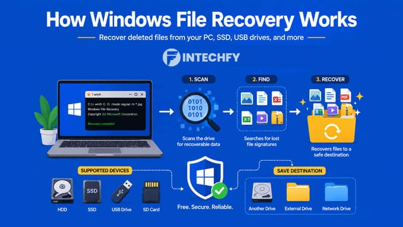 How Windows File Recovery Works