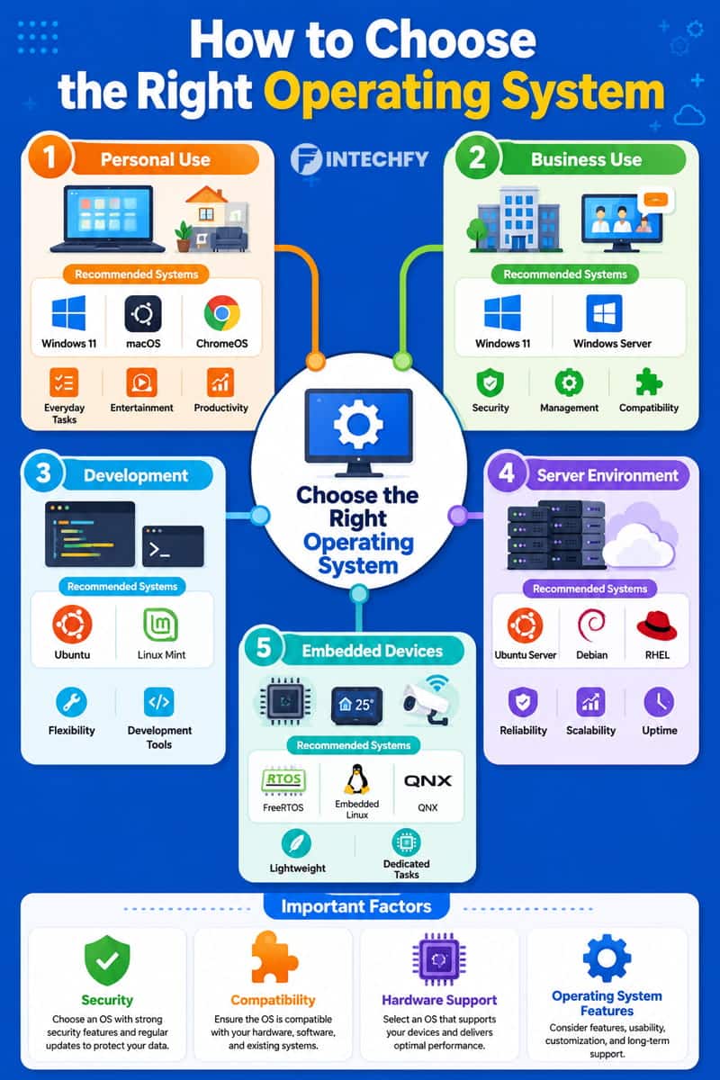 How to Choose the Right Operating System examples