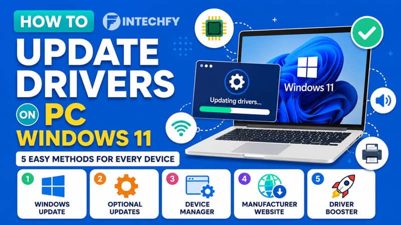 How to Update Drivers on PC Windows 11: 5 Easy Methods for Every Device