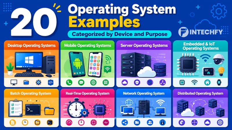 20 Operating System Examples Categorized by Device and Purpose