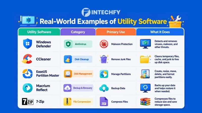 Real-World Examples of Utility Software