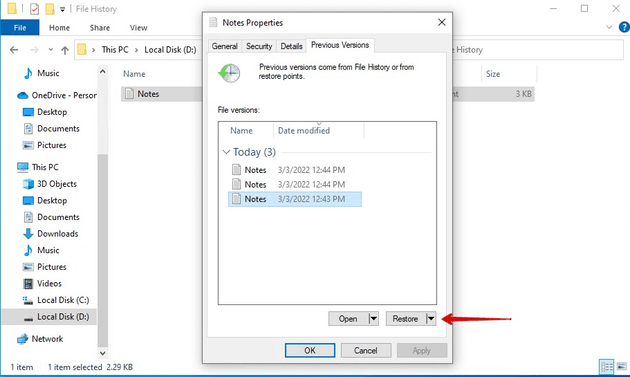 How to Recover Deleted Files in Windows 11 Restore Previous Versions of Files and Folders