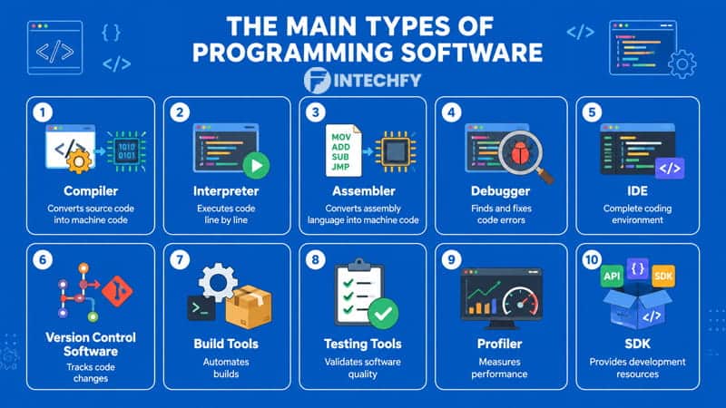 The Main Types of Programming Software