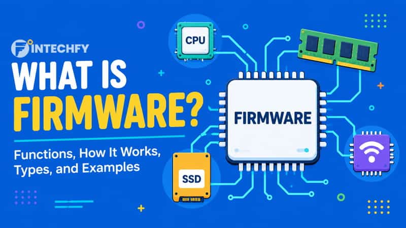 What Is Firmware? Functions, How It Works, Types, and Examples