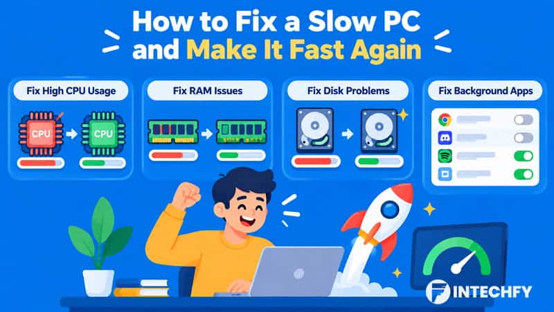 How to Fix a Slow PC and Make It Fast Again