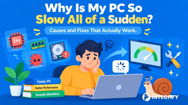 Why Is My PC So Slow All of a Sudden? Causes and Fixes That Actually Work