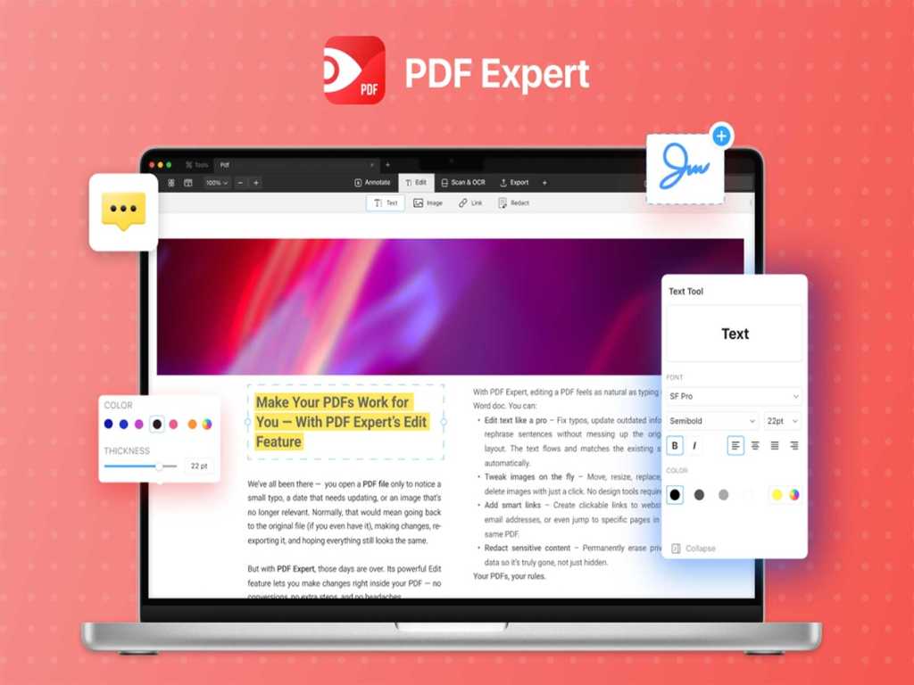 PDF Expert Lifetime License Offers Advanced Mac Document Management for ...